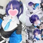 【ブルアカ】早瀬ユウカのコスプレエロ動画！ツンデレ美少女に中出しするなりきりセックス！ありすほりっく アニコスAV